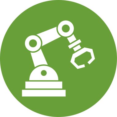 Robot simgesinin vektör illüstrasyonu