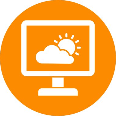 Hava simgesinin vektör illüstrasyonu