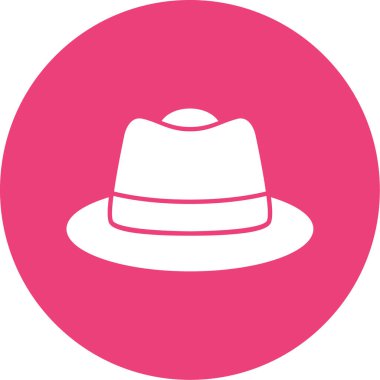 şapka vektör simgesi düzenlenebilir