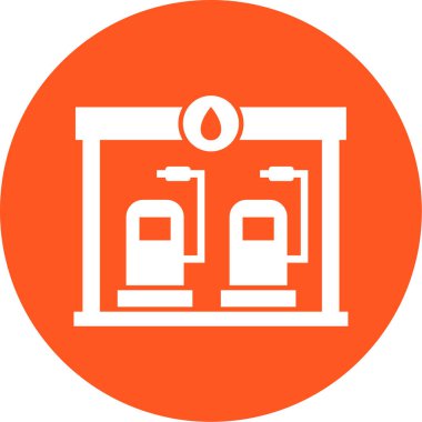 yağ pompası ikon vektör illüstrasyonu