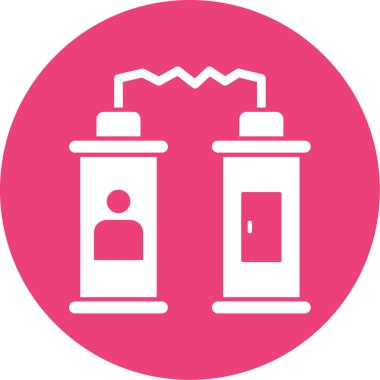 Kahve. Web simgesi basit illüstrasyon