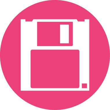 Disket simgesi. Web tasarımı