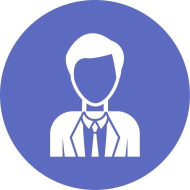 Moda Biçimli Avatar Simgesi İzole Arkaplan