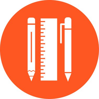 kalem simgesi vektör illüstrasyonu