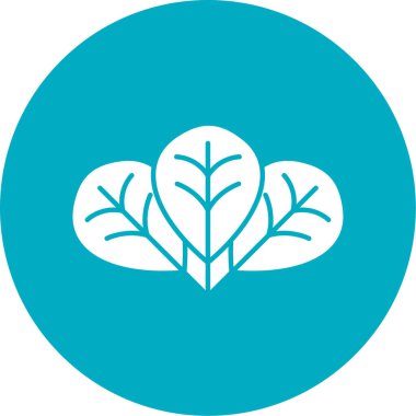 Ağaç simgesinin vektör illüstrasyonu