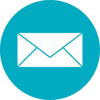 E- posta simgesi vektör illüstrasyonu