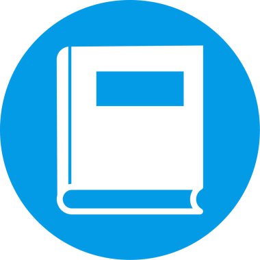 kitap simgesi vektör illüstrasyonu