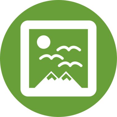 fotoğraf vektörü ince çizgi simgesi