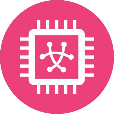 devre kartı simgesi vektör illüstrasyonu