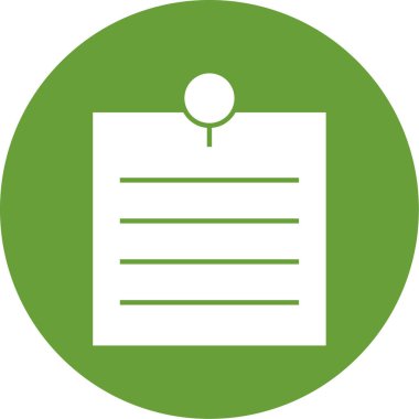 Pano simgesinin vektör illüstrasyonu