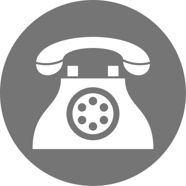 - Telefon. Web simgesi basit illüstrasyon