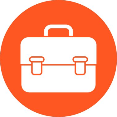 evrak çantası simgesi, vektör illüstrasyonu