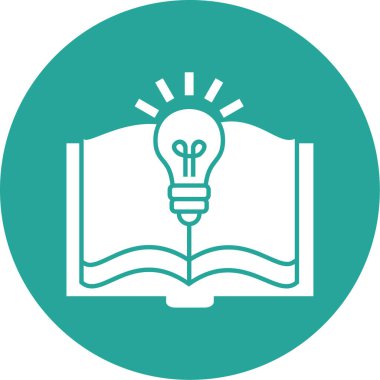 Ampul simgesinin vektör illüstrasyonu