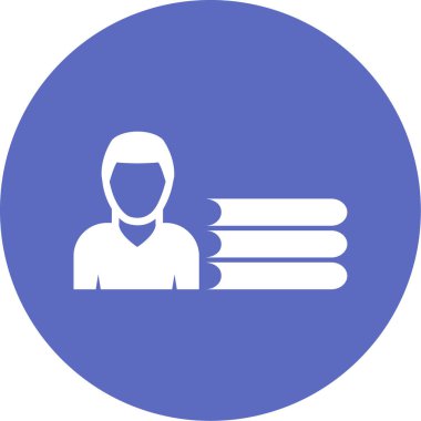 İnsan simgesinin vektör illüstrasyonu