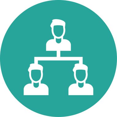 Sunum. Web simgesi basit illüstrasyon