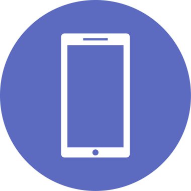 Mobil uygulama simgesinin vektör illüstrasyonu.