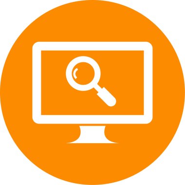 Seo modern ve teknoloji simgesinin vektör illüstrasyonu