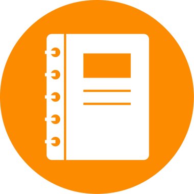 kitap simgesi vektör illüstrasyonu