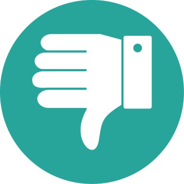 trend biçimi izole edilmiş arkaplanda başparmak simgesi