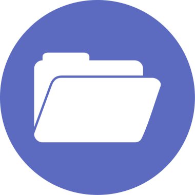 Dosya. Web simgesi basit illüstrasyon