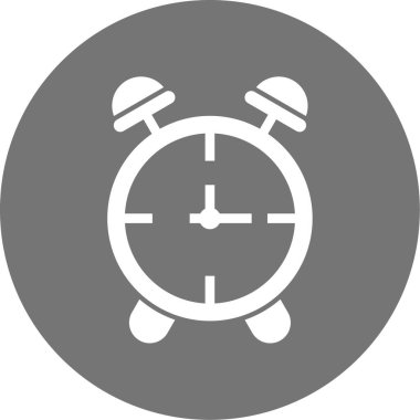 vektör saat simgesi, illüstrasyon