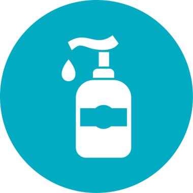 Modern b 'nin vektör illüstrasyonunda su ikonu yok