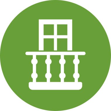 Modern yapı simgesinin vektör illüstrasyonu