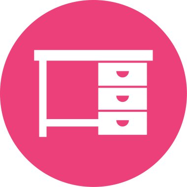 Dolap. Web simgesi basit illüstrasyon