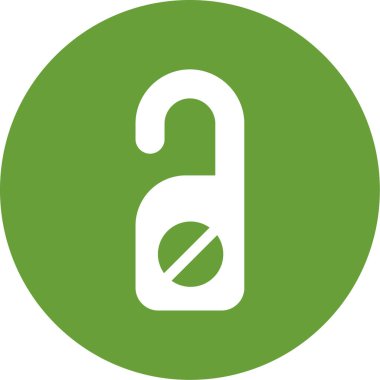 askı simgesi vektör illüstrasyonu