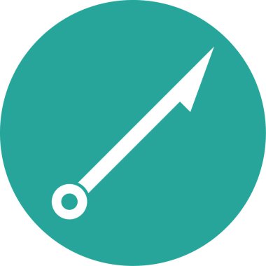 ok simgesinin vektör illüstrasyonu