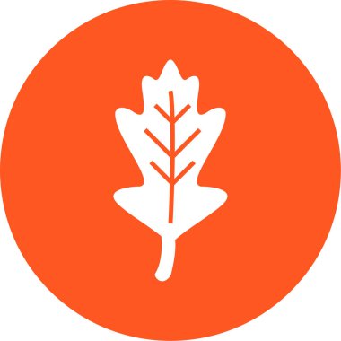 Bir ağaç simgesinin vektör illüstrasyonu