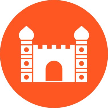 şato simgesi modada izole edilmiş arkaplan