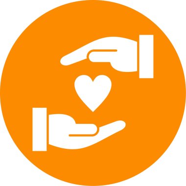 kalp simgesi, vektör illüstrasyonu