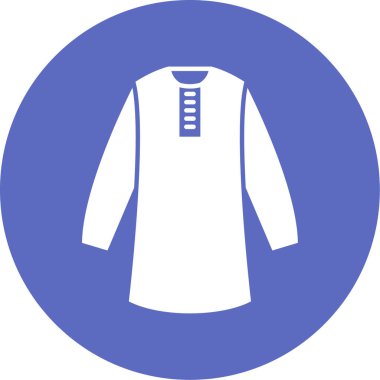 giysi simgesinin vektör illüstrasyonu