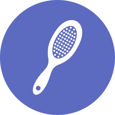 Modern fırça simgesinin vektör illüstrasyonu