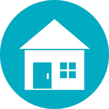 ev simgesi vektör illüstrasyonu