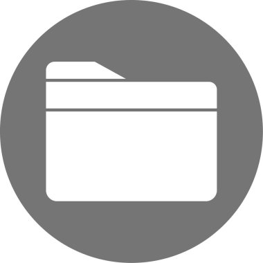 Dosya. Web simgesi basit illüstrasyon