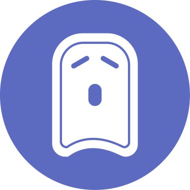 Güzel bir simgenin vektör illüstrasyonu