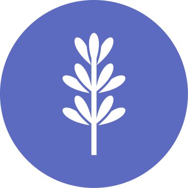 Ağaç simgesinin vektör illüstrasyonu