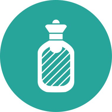 Şişe simgesinin vektör illüstrasyonu