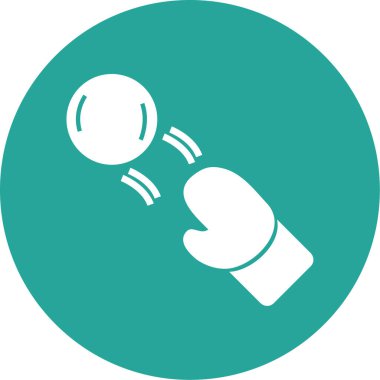 Moda tarzında tek bir simgenin vektör illüstrasyonu