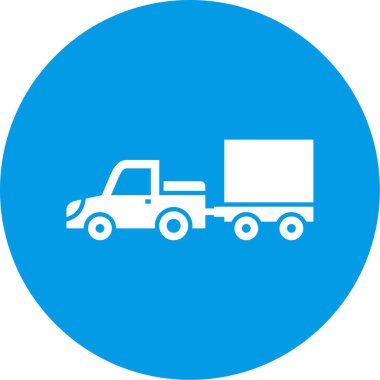 araba simgesi vektör illüstrasyonu