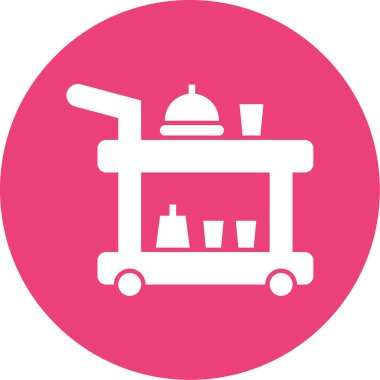 Havaalanı simgesinin vektör illüstrasyonu