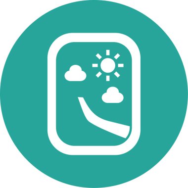 Hava simgesinin vektör illüstrasyonu