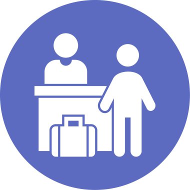 İş ve finans simgesinin vektör illüstrasyonu