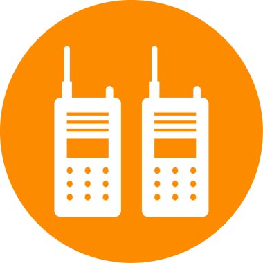 Cep telefonu simgesinin vektör illüstrasyonu