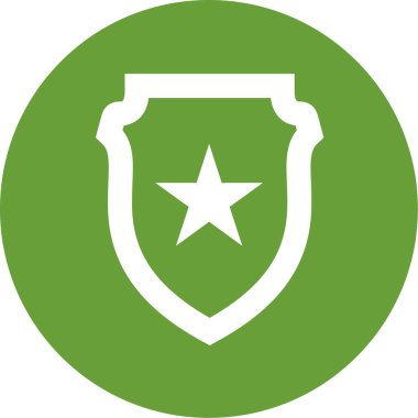 kalkan simgesi, vektör illüstrasyonu