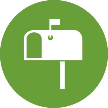 Posta simgesinin vektör illüstrasyonu