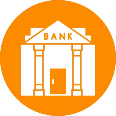 Modern yapı simgesinin vektör illüstrasyonu