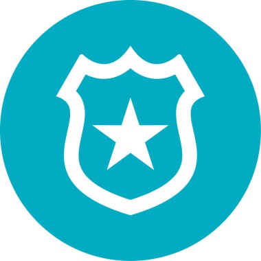 kalkan simgesi, vektör illüstrasyonu